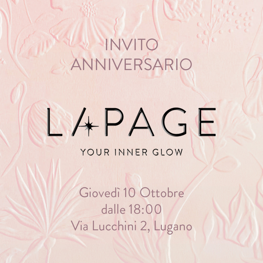 Preparati a celebrare il 2° anniversario di LaPage giovedì 10 ottobre dalle 18:00
